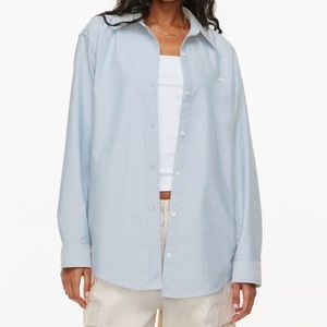 aritzia tna oxford shirt